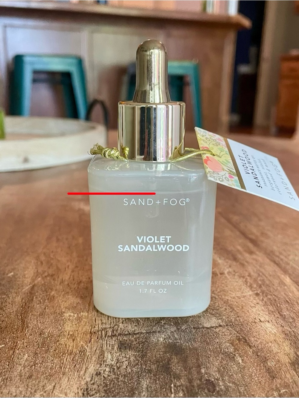 Sand + Fog Violet Sandalwood Body & Fragrance Oil - Cream